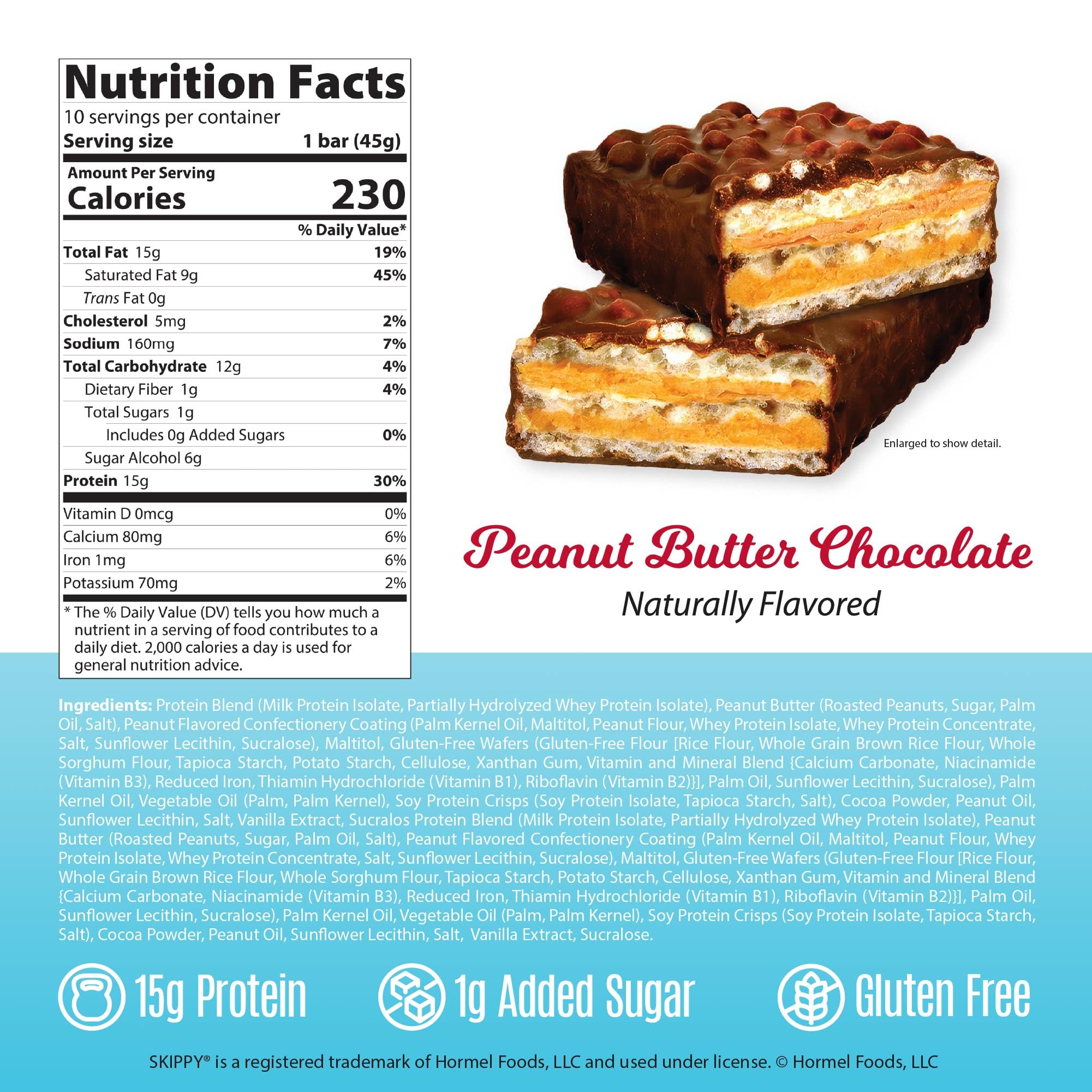 Genius Gourmet SKIPPY USA-made packaging reflects quality ingredients