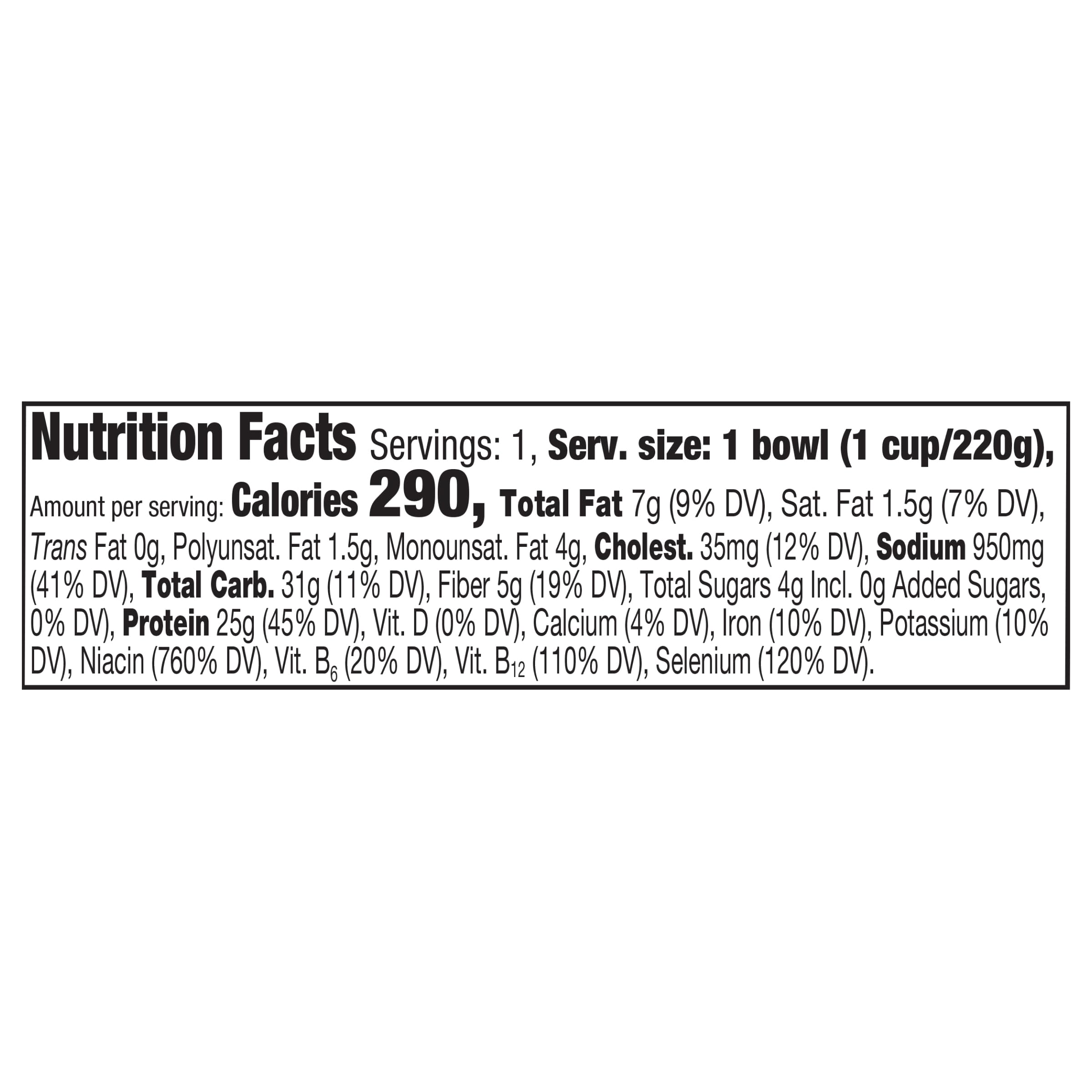 High-protein Genova tuna meal option for quick, satisfying lunches.