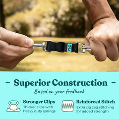 Gentle Creatures Collar Companion swivel eye snaps for secure, simple unclip.