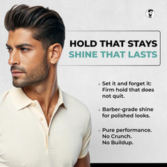 Gentlemen Republic Refined Gel humidity resistance keeps styles sharp.
