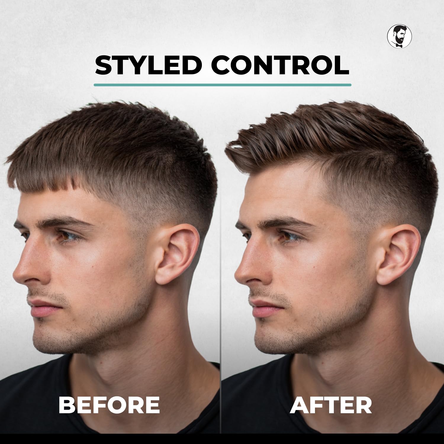 Gentlemen Republic Refined Gel shine finish for a polished look.