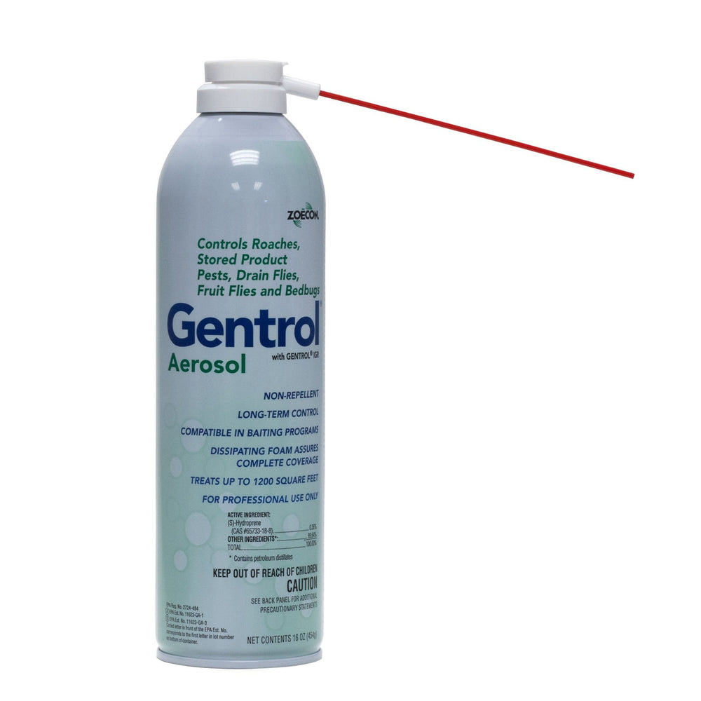 Gentrol Aerosol ZOE1005 – aerosol can application for surface spray to help manage pests in facilities