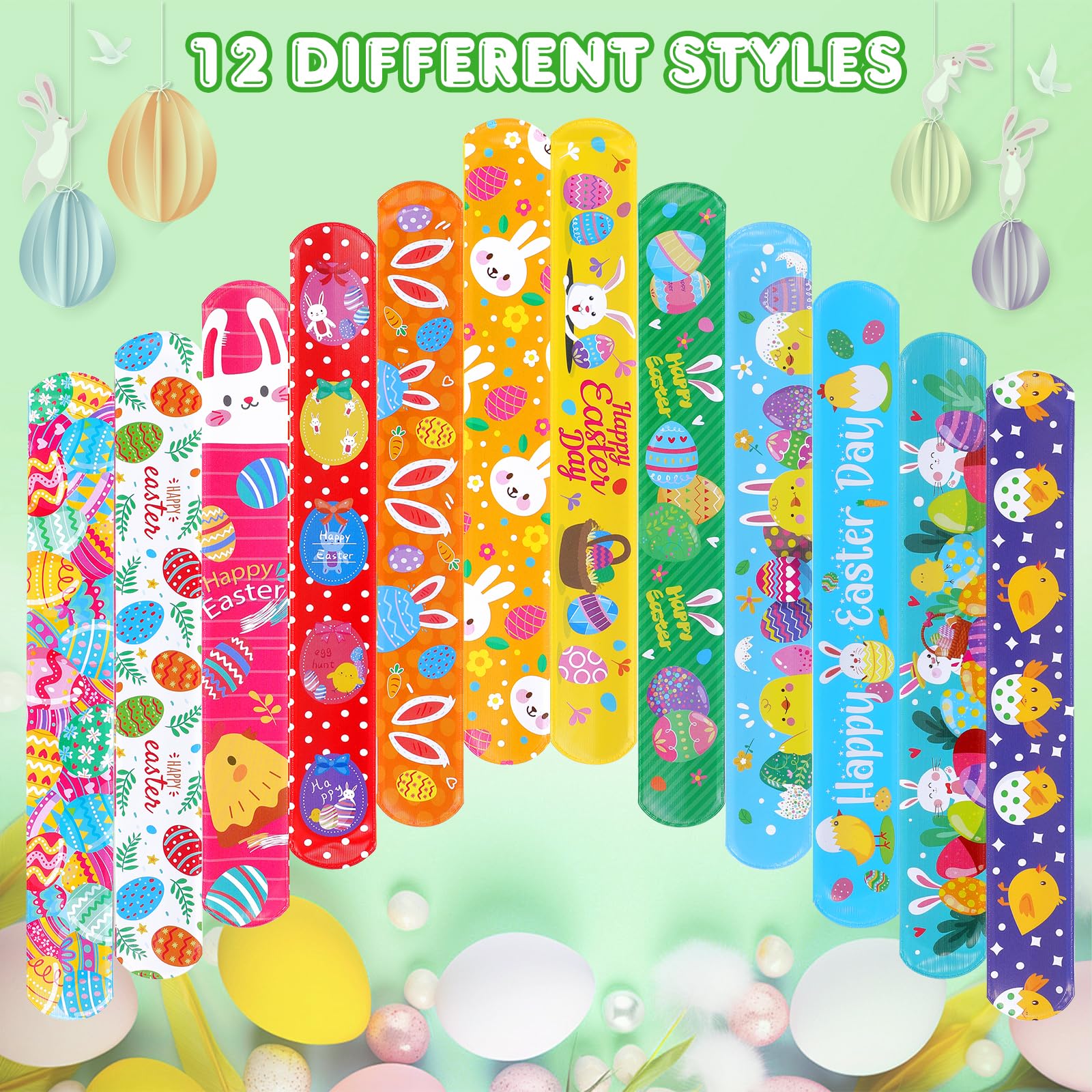 Genuvi fade-resistant patterns stay bright through multiple Easter celebrations.