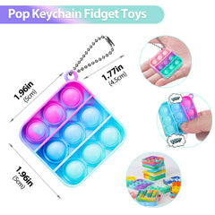 Genuvi mini pop fidget silicone toy for kids 4-8 classroom fun
