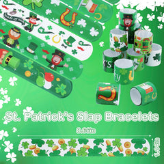 Genuvi St Patrick's with shamrocks design ideal for classroom celebrations.