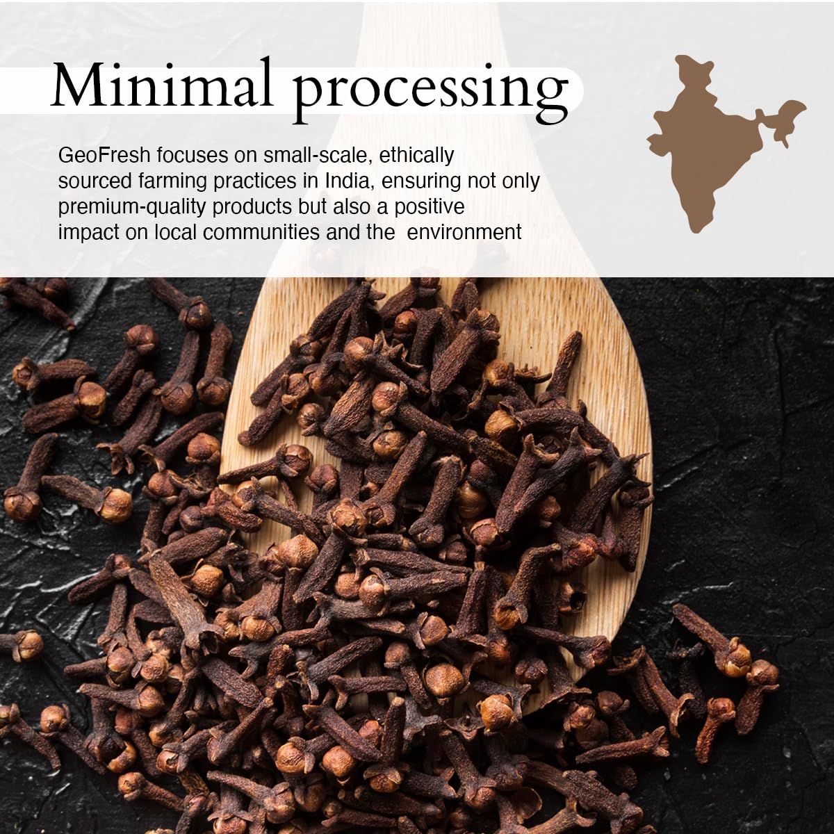 Geo-Fresh Whole Cloves enrich baked goods with warm spice and aroma