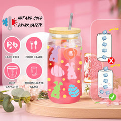 GeoJedrmin makeup bag with bunny motif keeps cosmetics organized.