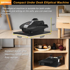 GEONEO remote control for elliptical simplifies mode and speed changes without bending over.