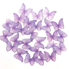 GEORLD 3D-effect butterfly toppers add depth to desserts for a lifelike look.