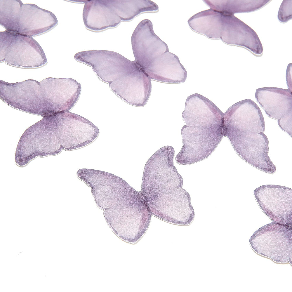 GEORLD rice paper butterflies are vegan and sugar-free for inclusive decorating.