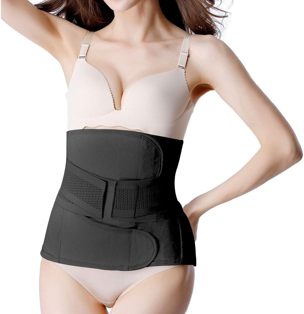 Gepoetry back support belt with five soft steel ribs enhances lumbar stability