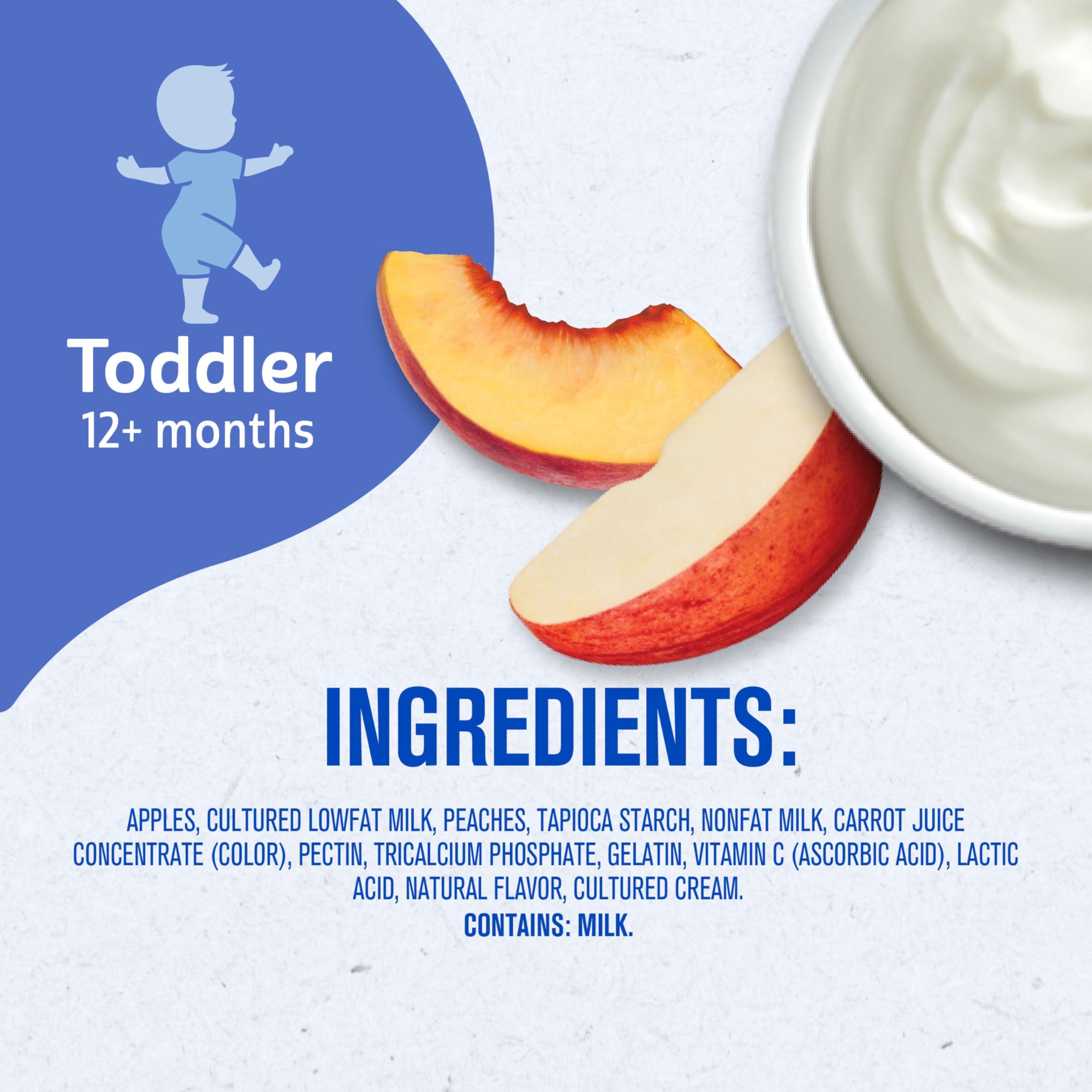 Gerber Clear Window Pouch shows contents, helping parents gauge flavor mix.