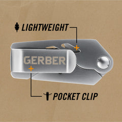 Gerber EAB Lite slim profile fits easily in a pocket.