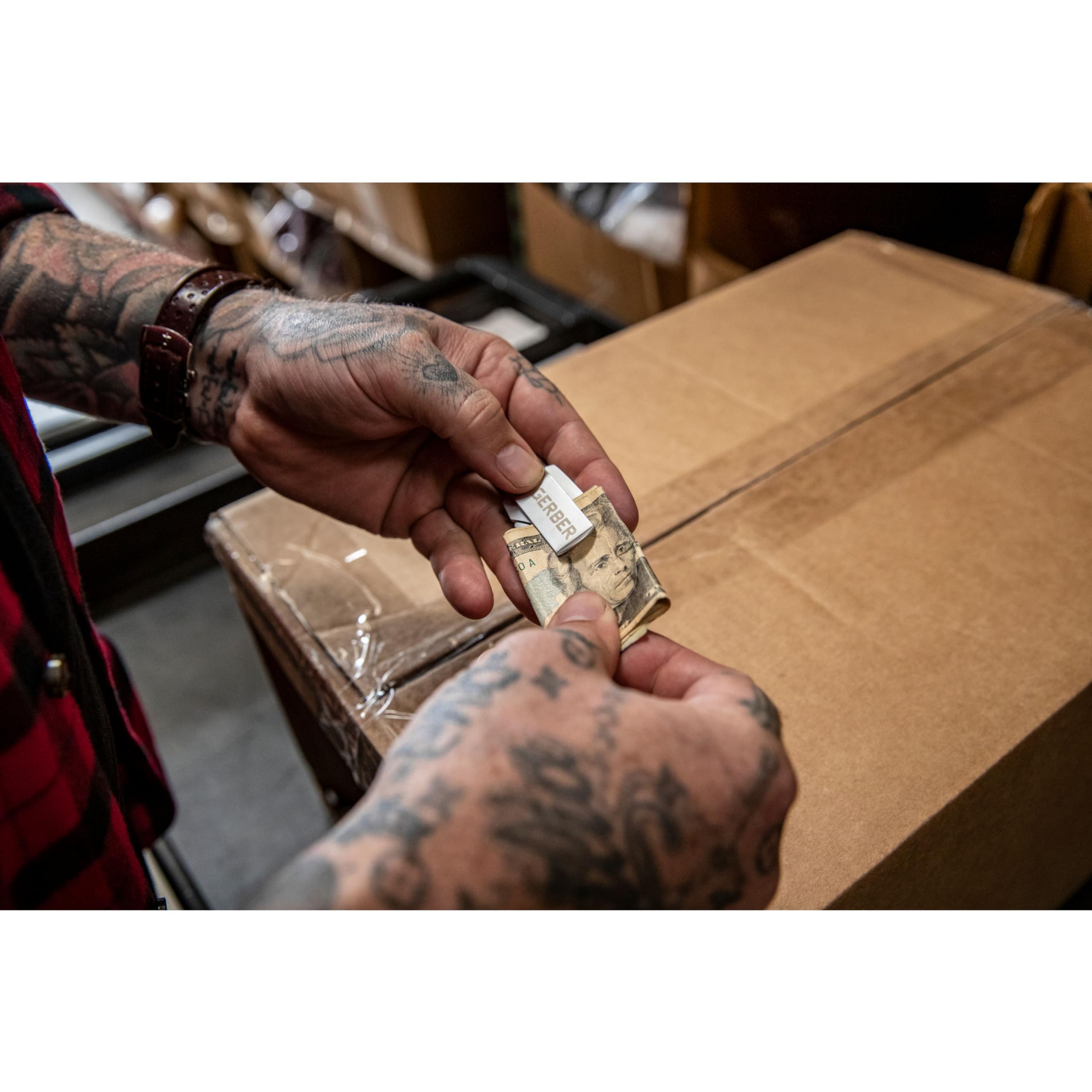Stainless steel body of the Gerber EAB Lite emphasizes durability.