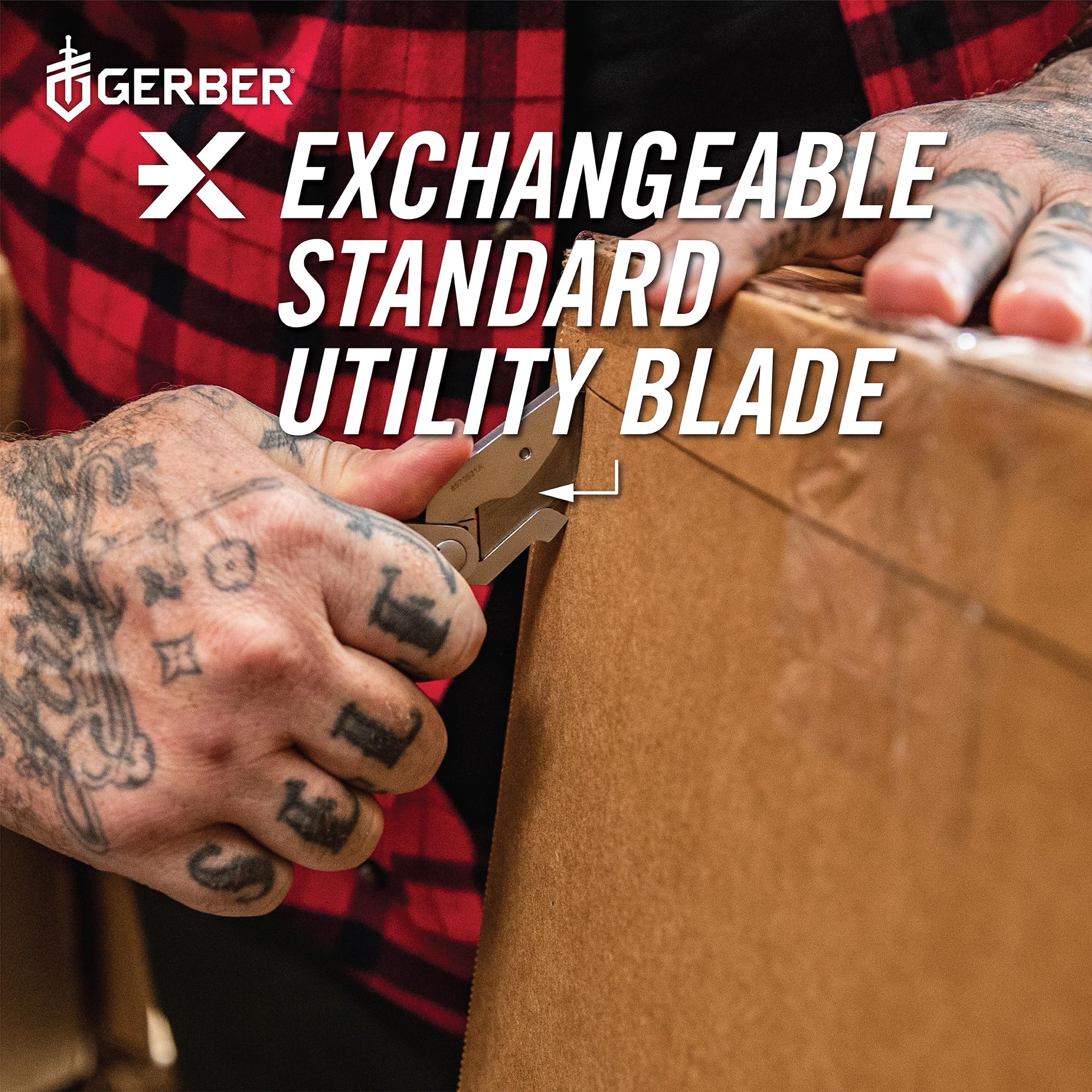Gerber EAB Knife tucked in pocket demonstrates slim, portable carry.