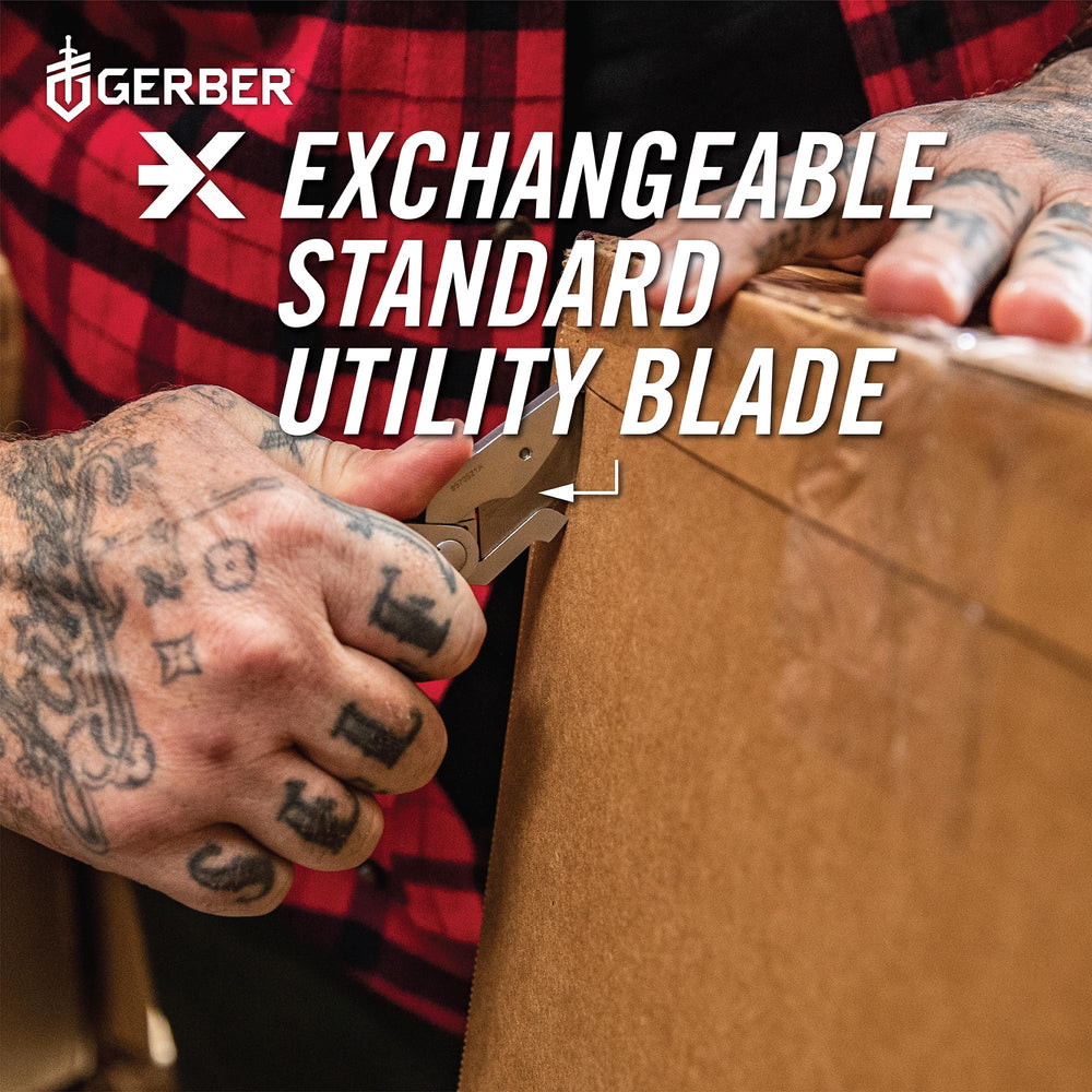 Gerber EAB Knife tucked in pocket demonstrates slim, portable carry.