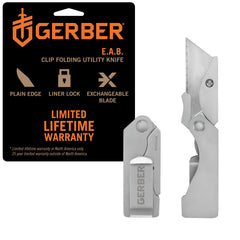 Gerber EAB Pocket Knife with money clip for discreet daily carry.