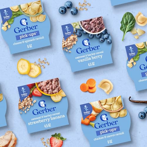 Gerber Pick-Ups toddler-friendly portion ideal for quick meals