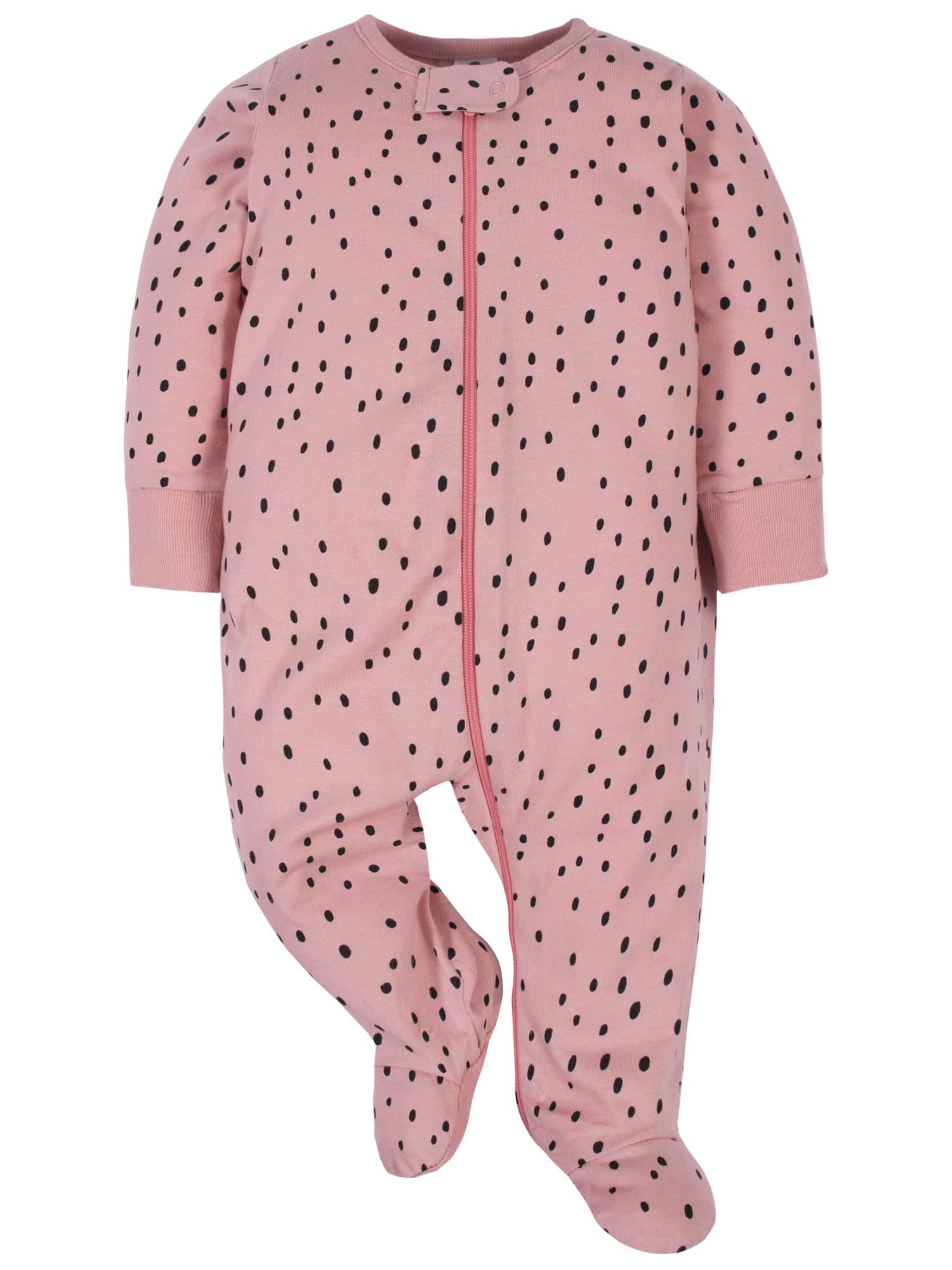 Gerber Sleep 'N Play 100-percent cotton keeps baby comfy.