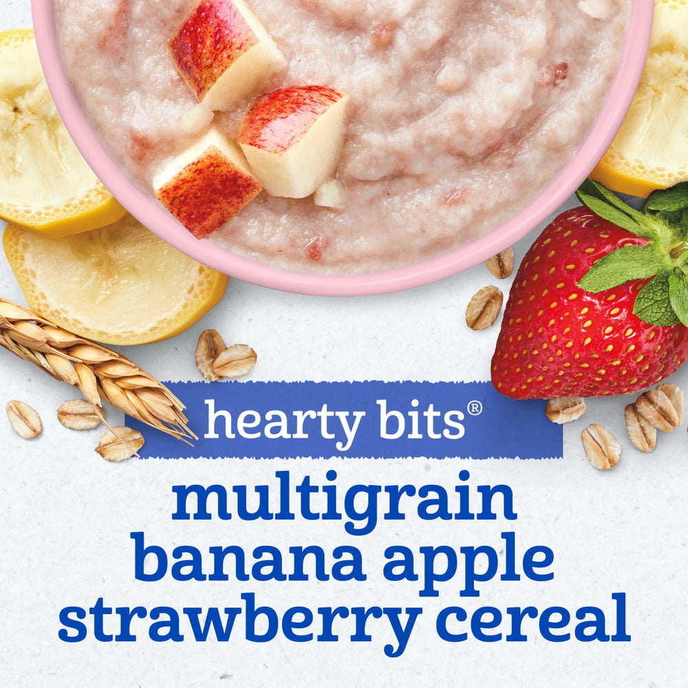 Gerber toddler cereal serving bowl ready to eat emphasizes quick breakfast option.