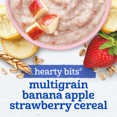 Gerber toddler cereal serving bowl ready to eat emphasizes quick breakfast option.