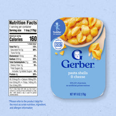 Gerber toddler pasta ready in under five minutes for busy families.