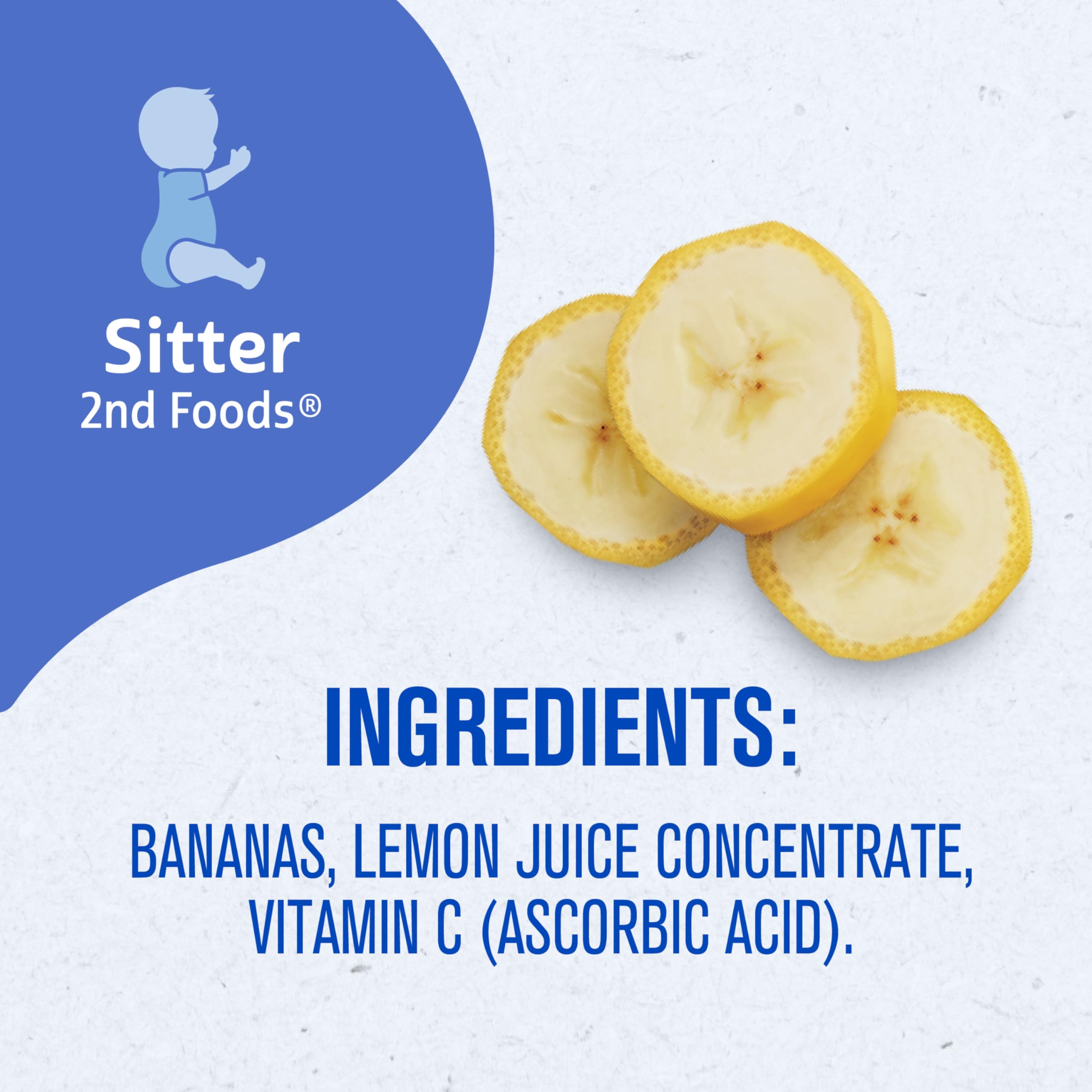 Gerber Two Fruit Servings Per Pouch emphasizes fruit-forward nutrition.