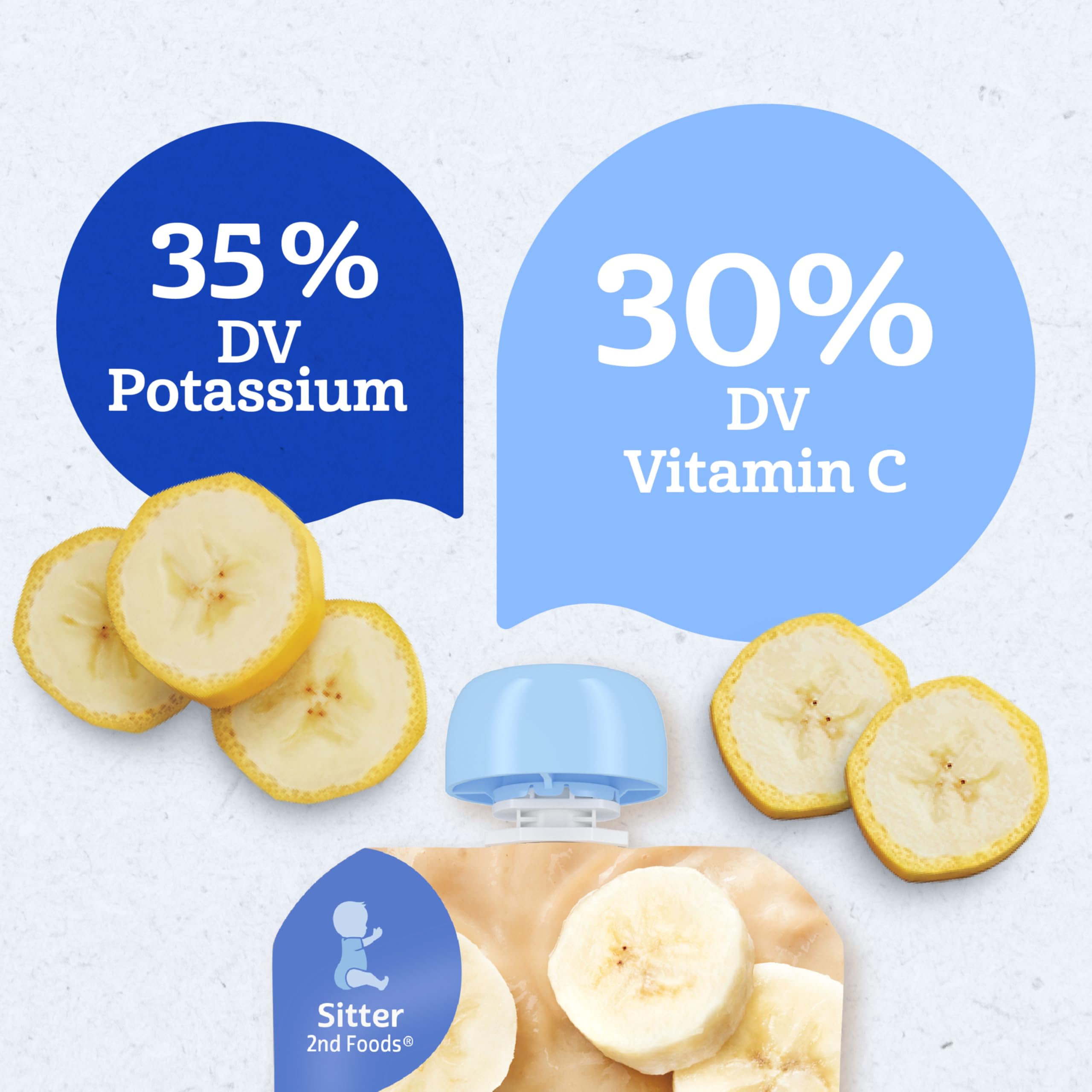 Gerber Vitamin C Boost 30 Percent DV highlights essential nutrient.