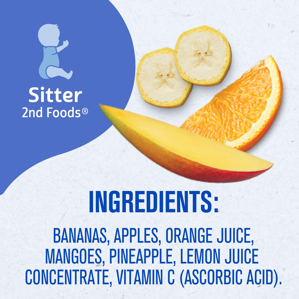 Gerber WonderFoods tub shown with spoon, ideal for feeding moments.
