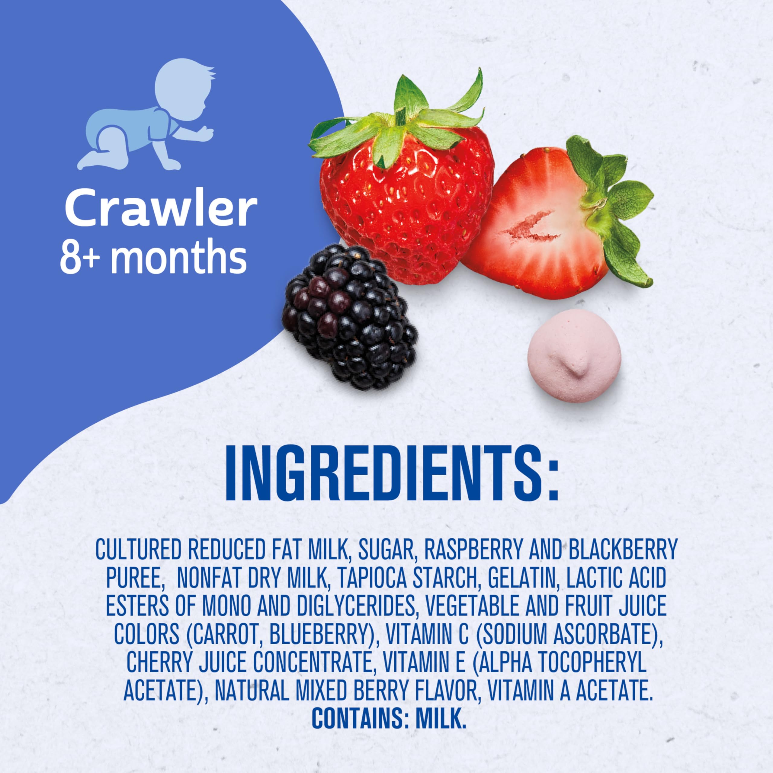 Gerber Yogurt Melts no artificial flavors or preservatives.
