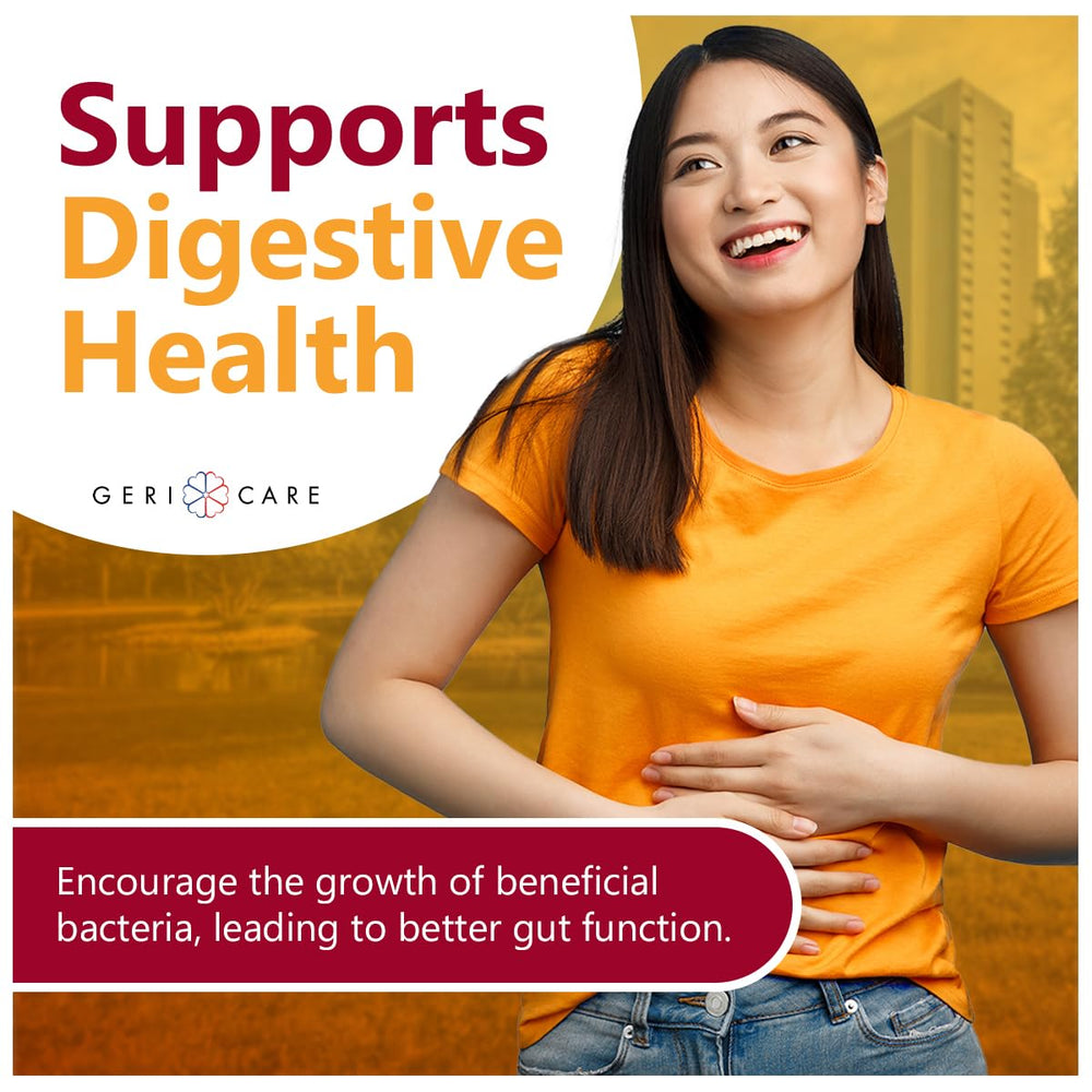 Nutrition facts panel highlights plant-based fiber and allergen-friendly benefits.