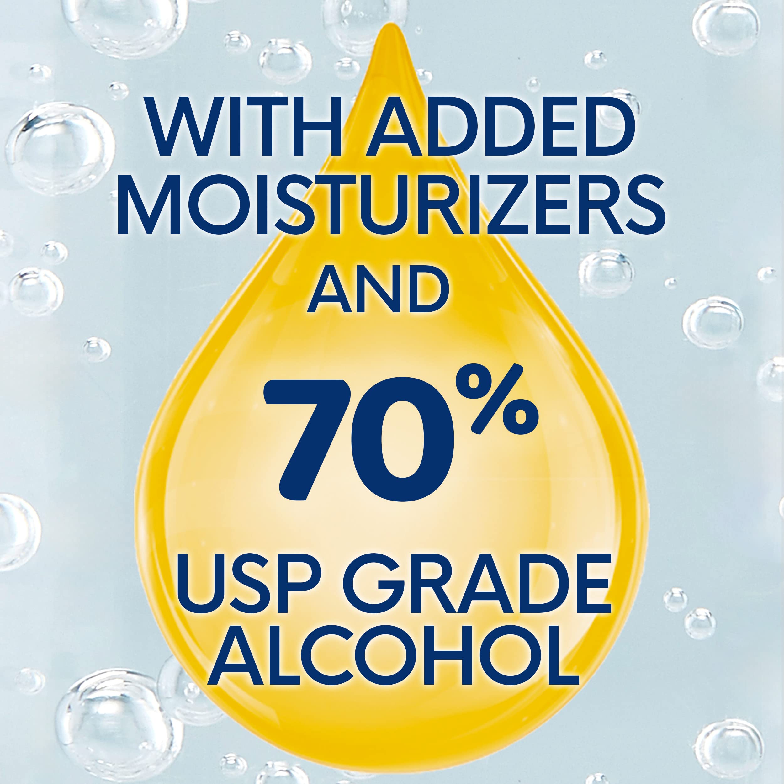 Germ-X Advanced Hand Sanitizer with aloe moisturizers keeps skin comfortable during long days.