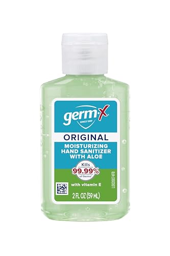Germ-X Original Hand Sanitizer aloe vitamin-e 2oz bottle with moisturizing feel