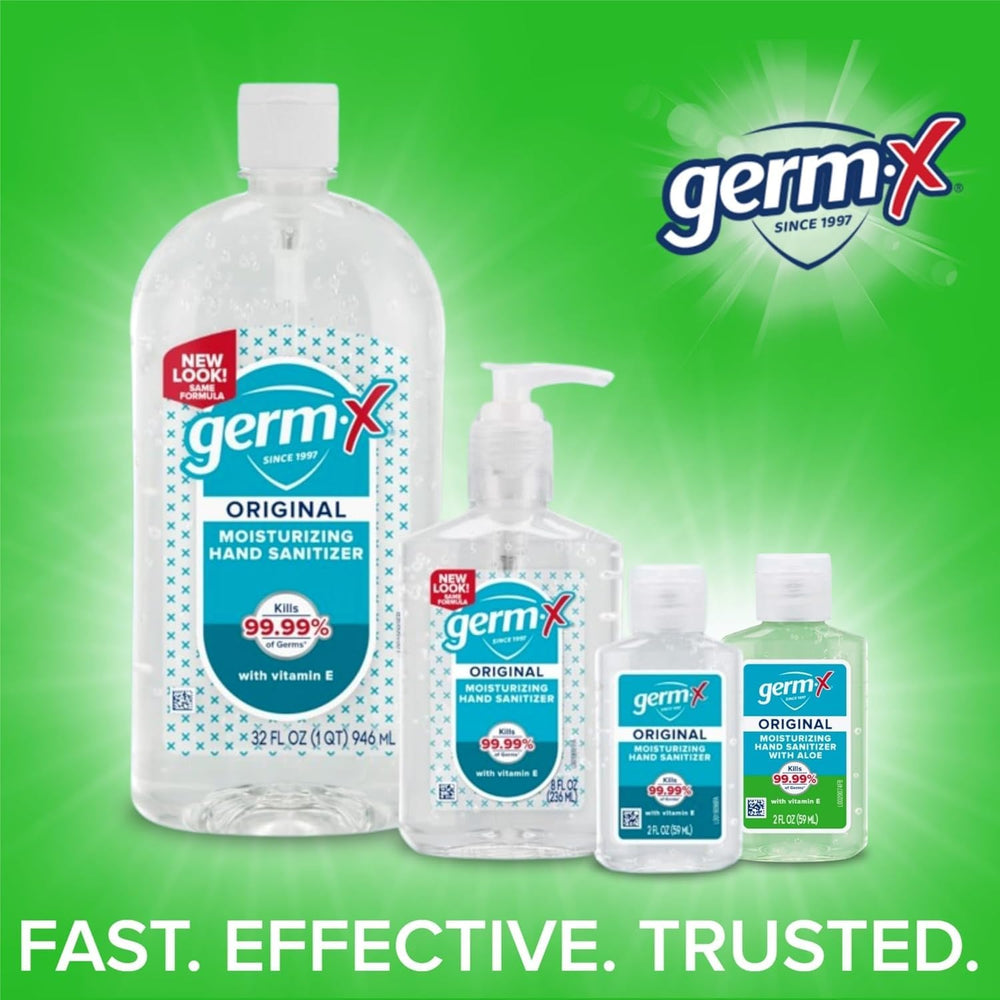 Germ-X Original Hand Sanitizer aloe vitamin-e pack for bulk supplies