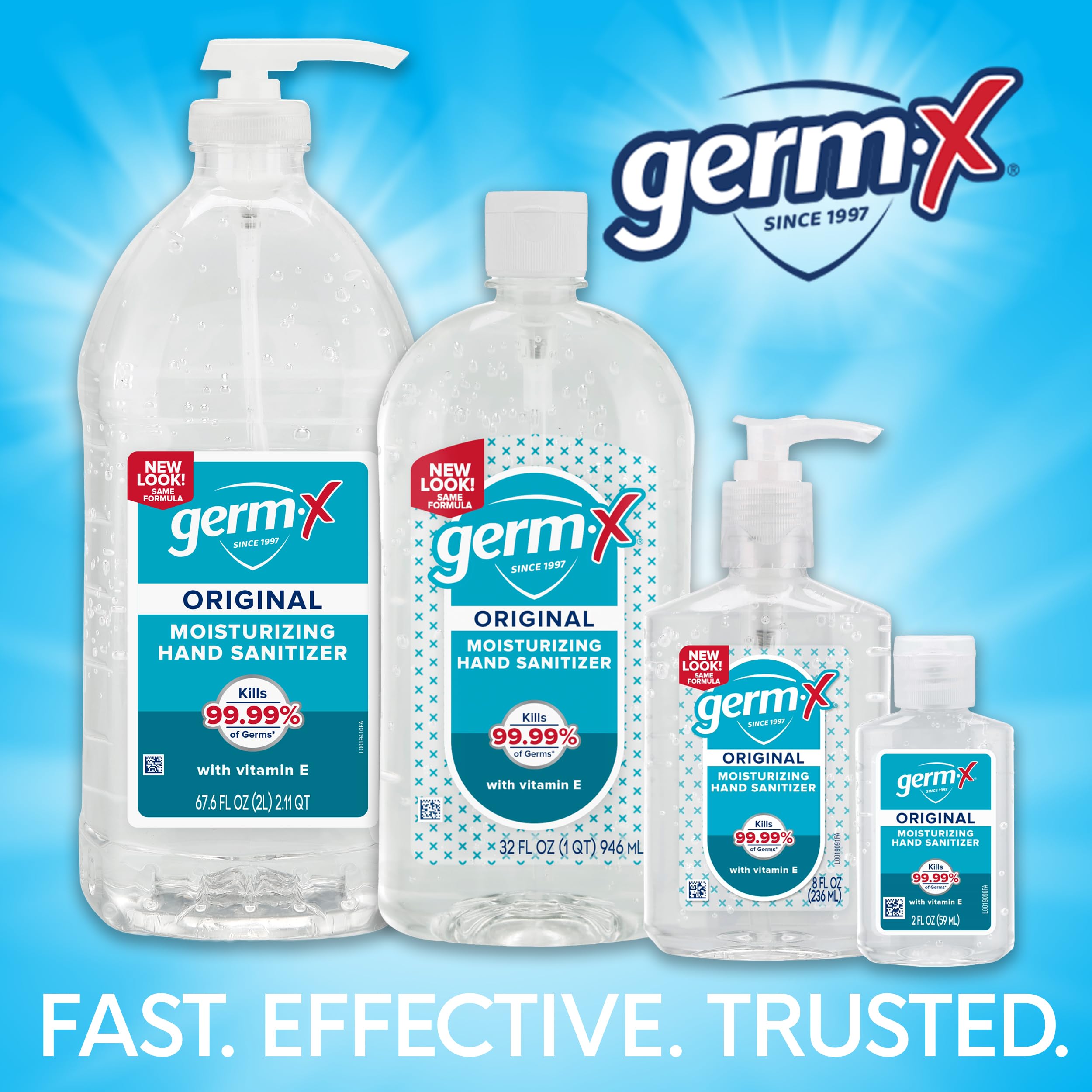 Germ-X Original refreshing scent ideal for classrooms and offices.
