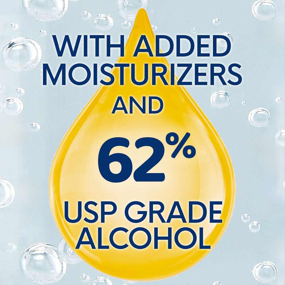 Germ-X uses USP-grade alcohol for fast germ reduction.