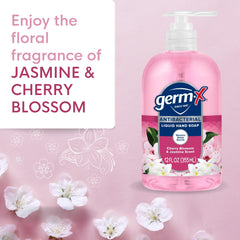 Germ-X pH-balanced formula is dermatologist-tested for gentle cleansing.