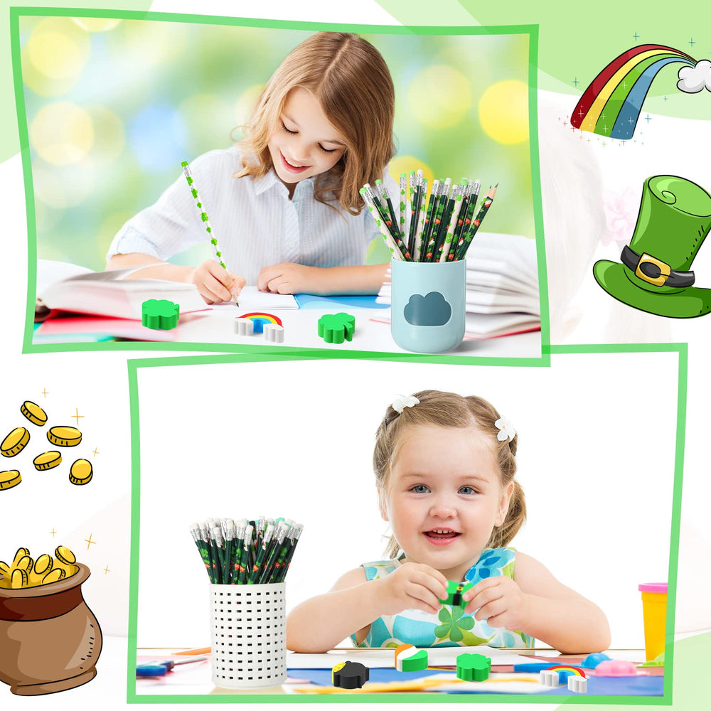 Gersoniel rubber erasers designed for easy use on any paper in class.