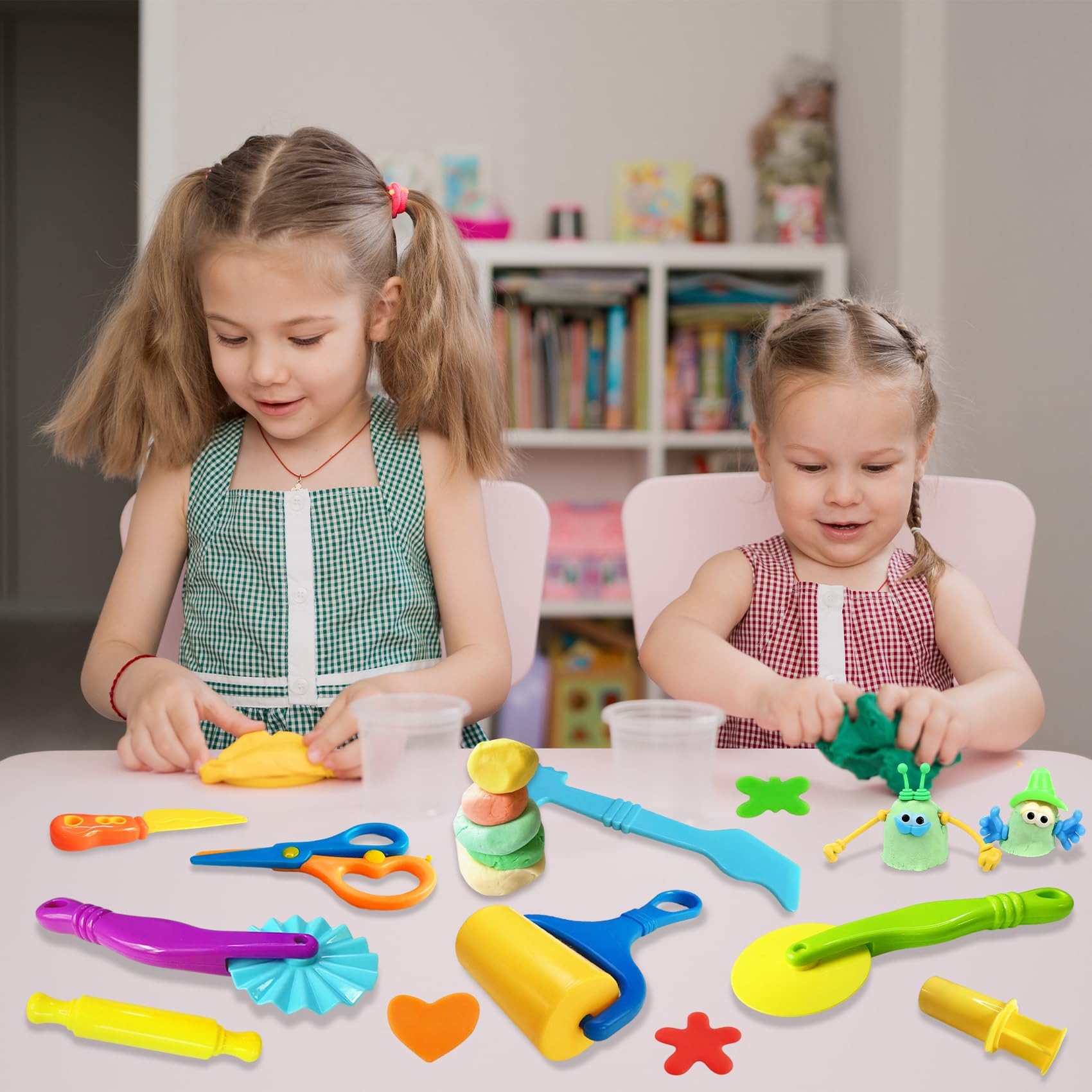 Gerute safety scissors with blunt tips for kid-friendly crafting