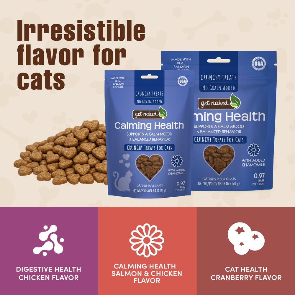 Get Naked Cat Calming Treats usa-made-badge denotes proud USA production