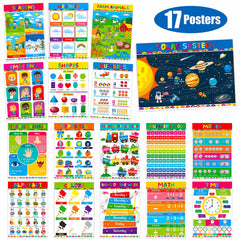 Gethelud number poster 1-100 supports counting practice and recognition.