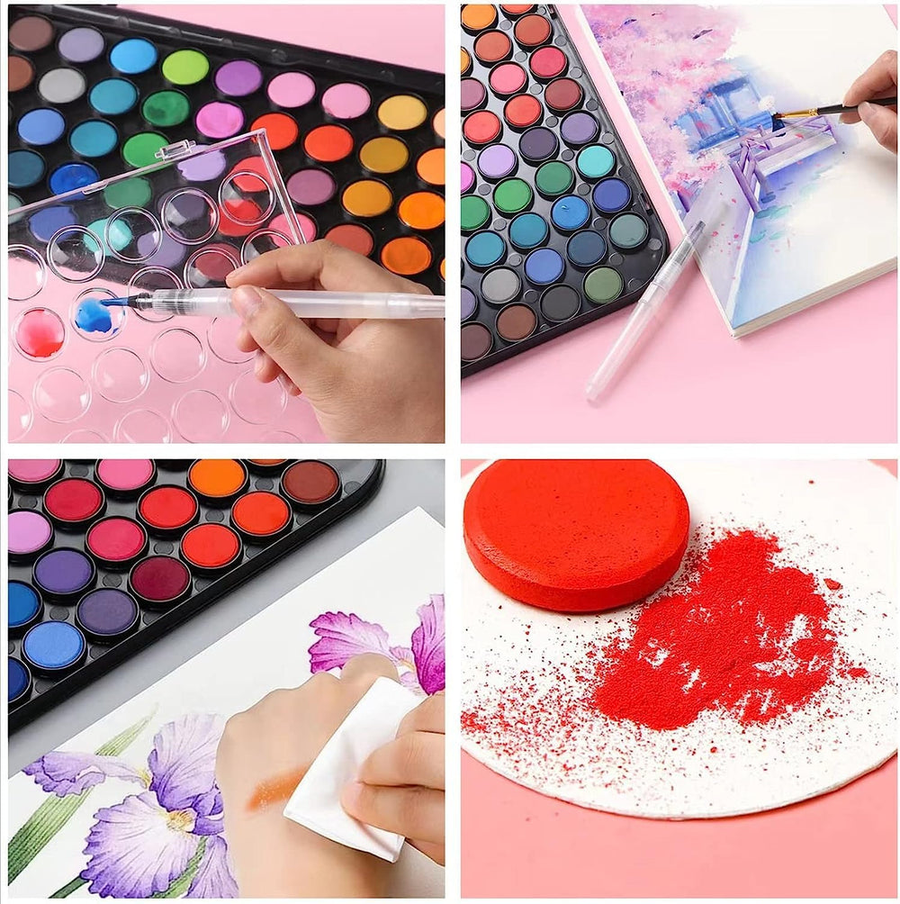 GETHPEN washable, fast-drying pigments for easy cleanup.