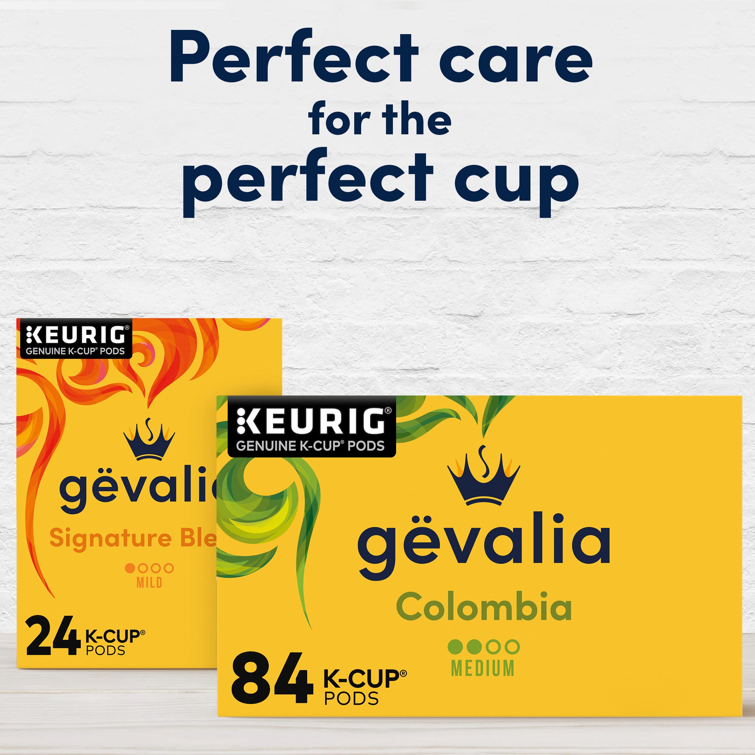 Gevalia Colombia K-Cup pods 84-count box, budget-friendly supply for keto lifestyles.