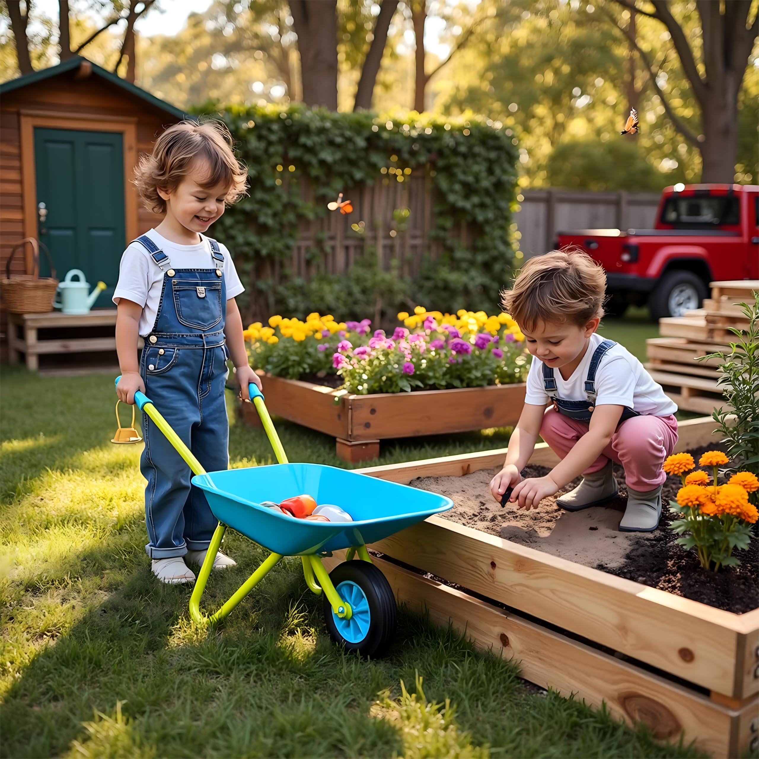 G & F Products safety-friendly design minimizes spills during play.