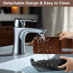 GFWARE anti-slip drainage base keeps the organizer steady while preventing moisture buildup