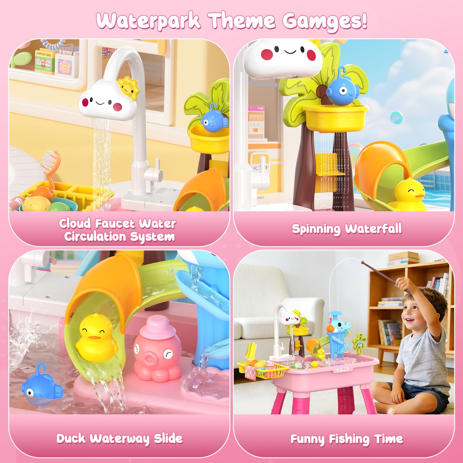 GGRH accessories like pretend vegetables and tableware boost role-play