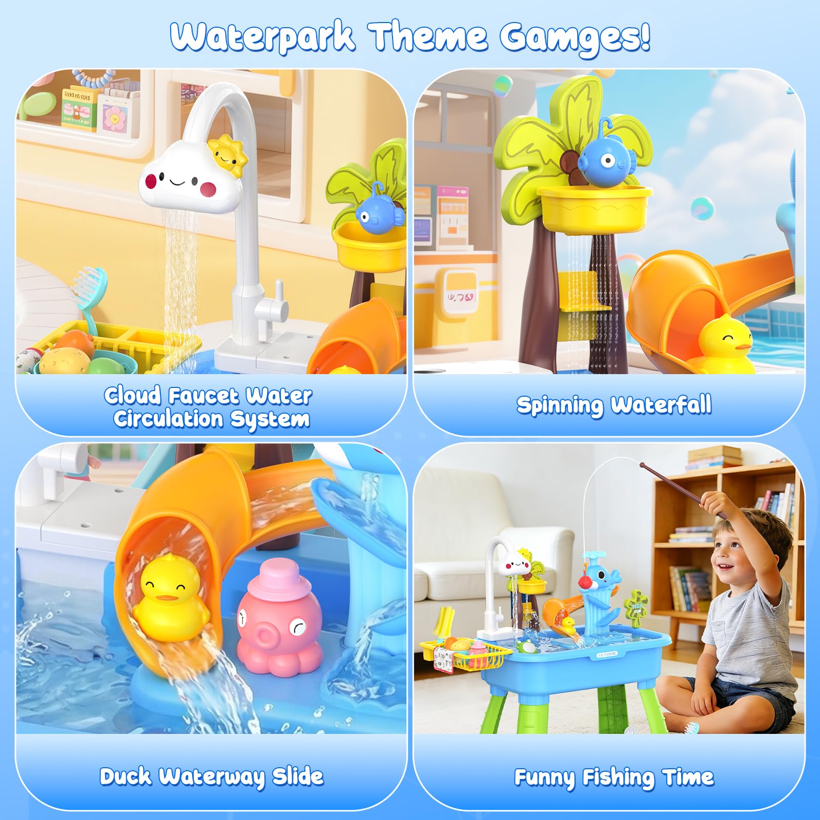 GGRH outdoor water toy delivers durable, odorless poolside entertainment.
