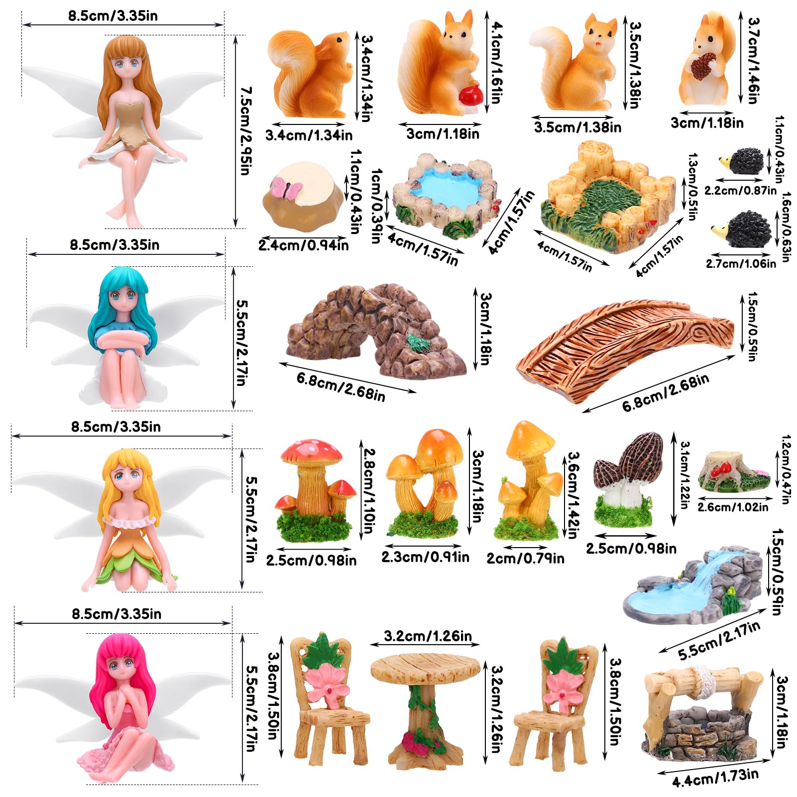 GGSTDDUP complete 25-piece set—no extra purchases needed for a finished scene.