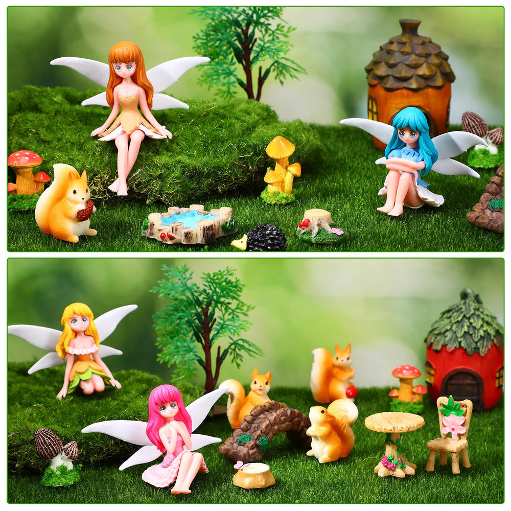 GGSTDDUP versatile miniatures fit planters, dollhouses, terrariums, and desktop dioramas.