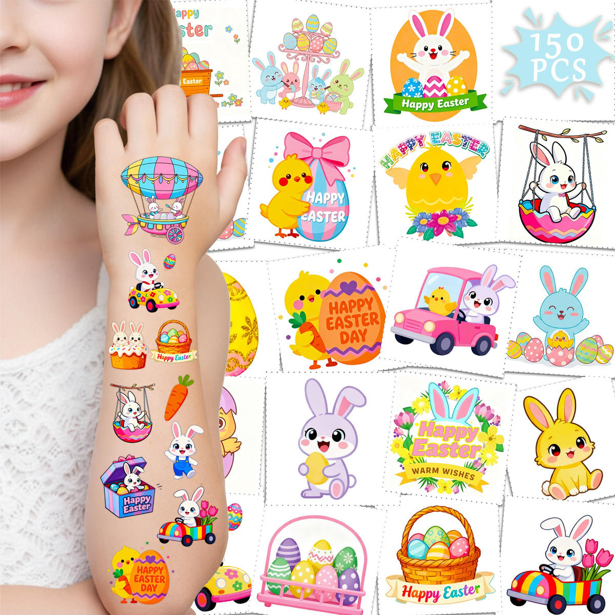 GgXanthyll Easter tattoos bunny designs for egg hunt fun